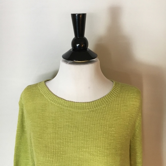 Eileen Fisher Organic  Linen Blend Sweater Size 1X - Picture 4 of 5